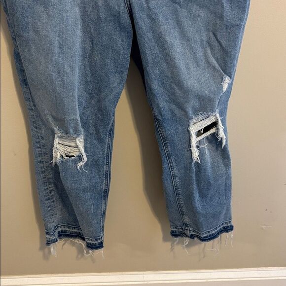 Express mom Jean super high rise size 18 - Picture 3 of 7